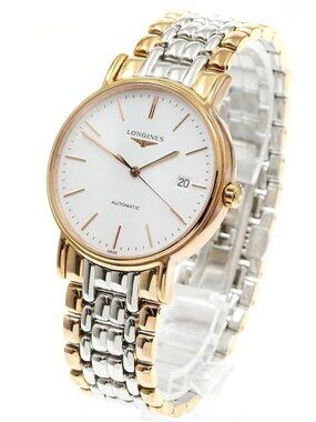 LONGINES Plaisance L4.921.1 Date White Dial Automatic Men's Watch_942622